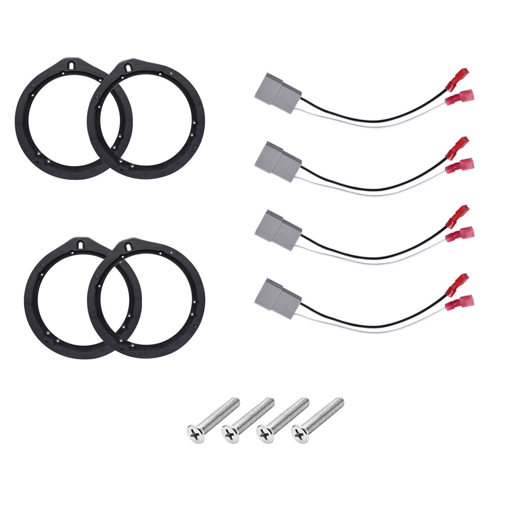 Audio Jumper Wire - 2pair 6.5inch Car Door Speaker Adapter