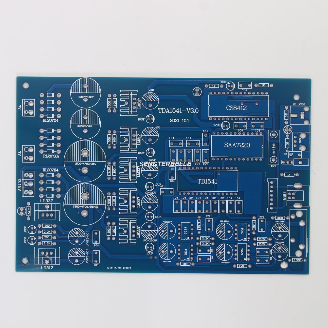 HiFi 1PC TDA1541+CS8412 Stereo - огляд і ціна Audio Dac