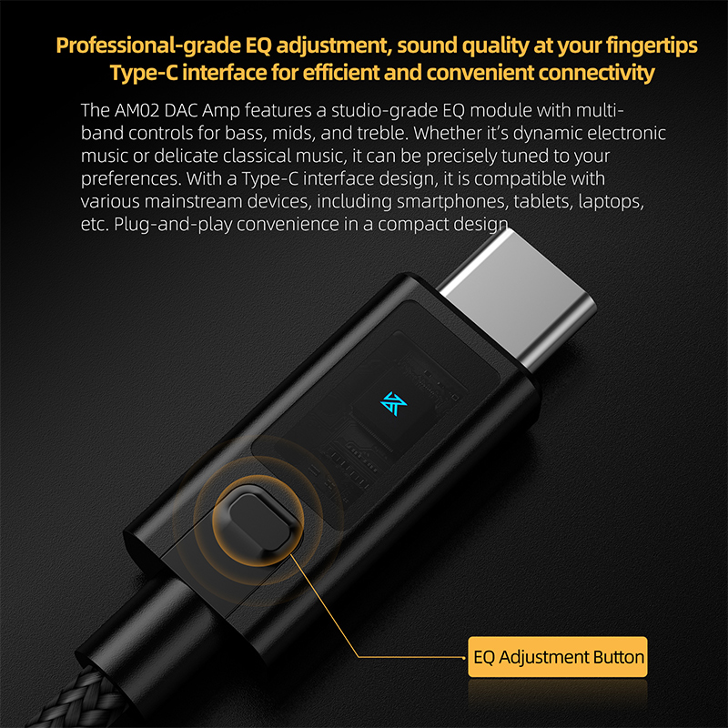KZ AM02 TYPE-C TO 3.5 Integrat - огляд і ціна Headphone Parts