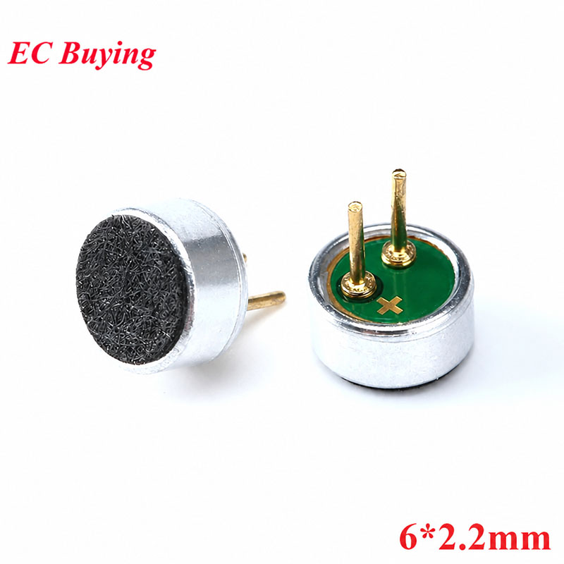 50/20pcs 6*2.2mm Capacitive El - огляд і ціна Microphone Capsule