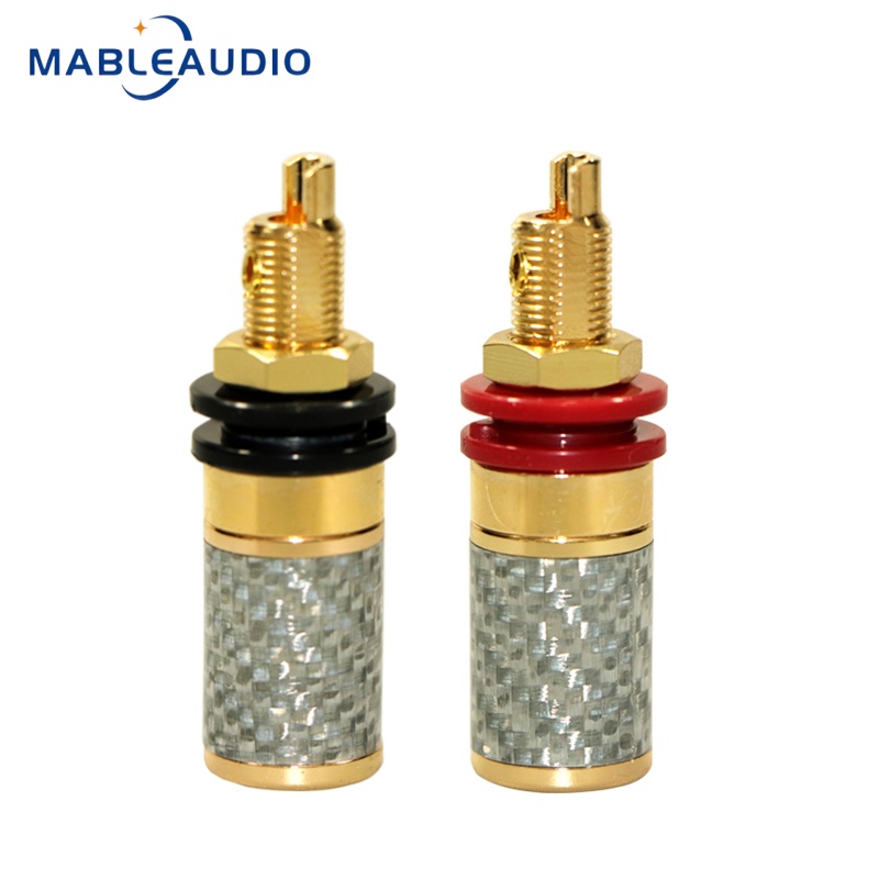 Carbon Fiber Gold Plated Bindi - огляд і ціна Speaker Terminal