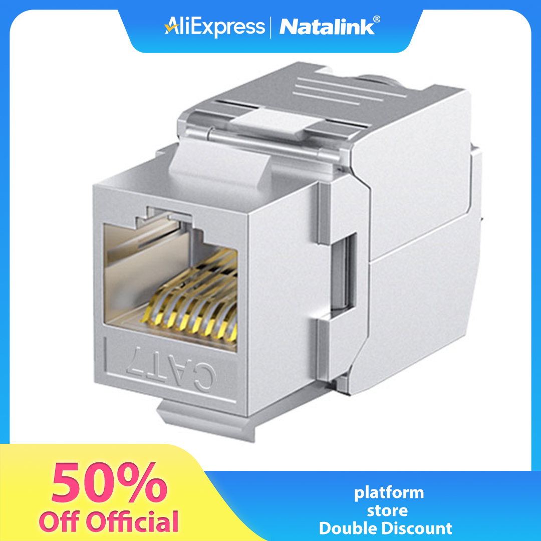 Natalink 10PCS RJ45 Cat8 Cat7  - огляд і ціна Rj45 Jack