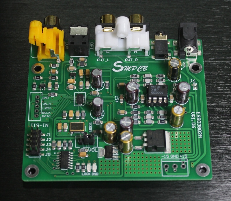 ES9038 Q2M DAC DSD decoder boa - огляд і ціна Dac Board