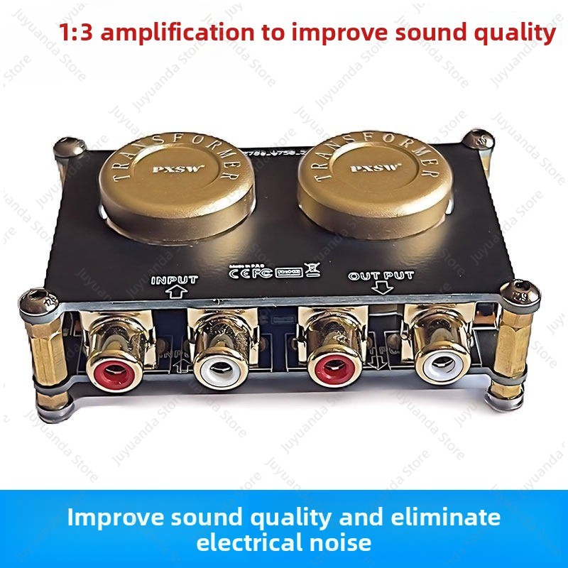 AV103 Audio Isolator Step-up T - огляд і ціна Passive Preamp