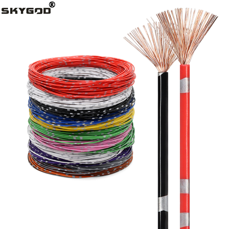 2~50m AVSS Car Wire PVC Insula - огляд і ціна Audio Jumper Wire