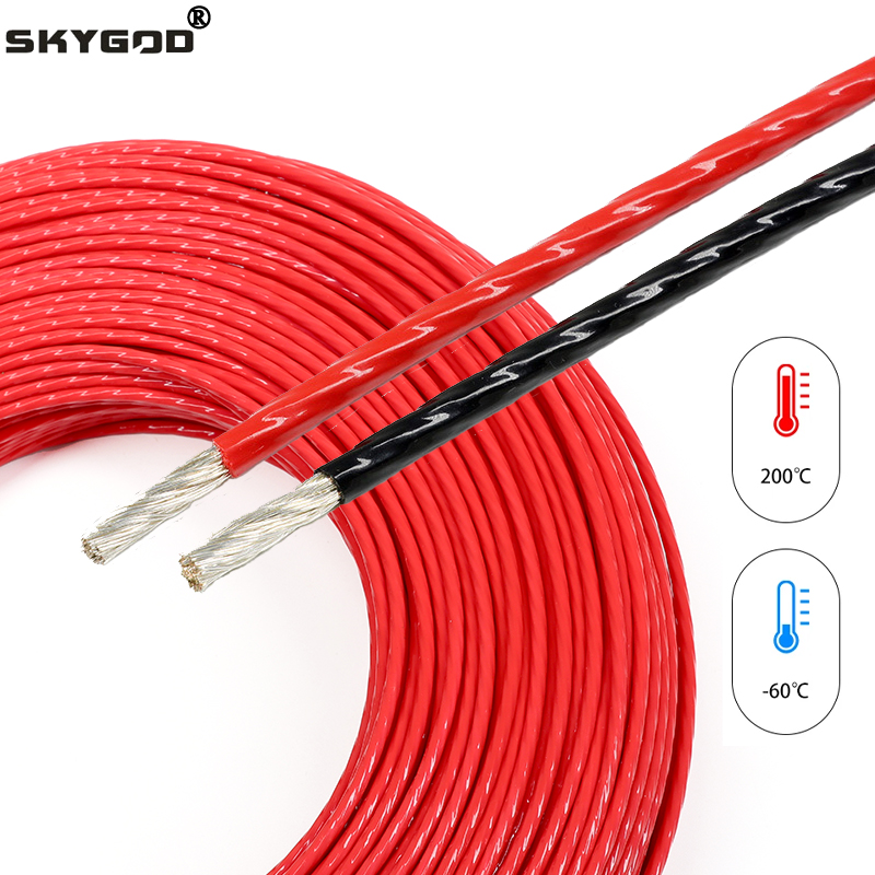 1~100m PTFE Silver Plated Elec - огляд і ціна Audio Jumper Wire