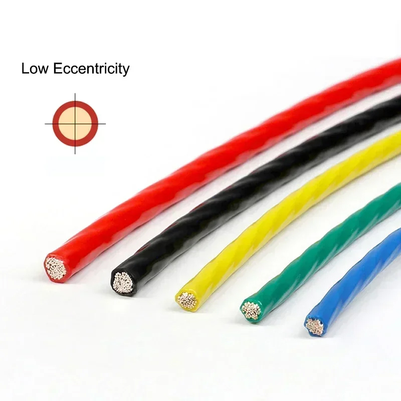 1~100m PTFE Silver Plated Elec - огляд і ціна Audio Jumper Wire