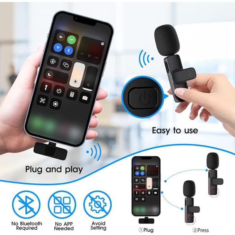 Wireless Lavalier Microphone 2 - огляд і ціна Microphone Capsule