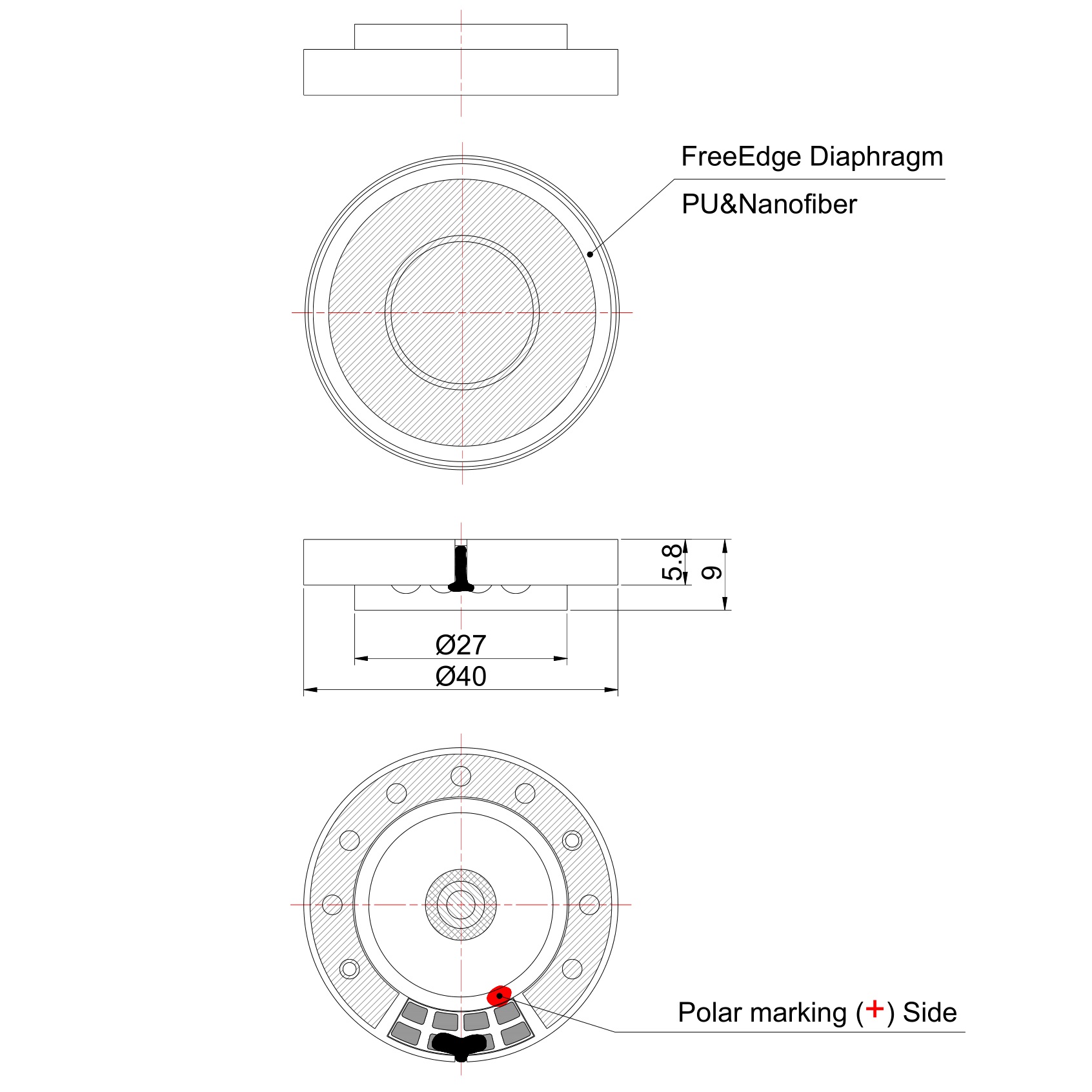 Hifi full range unit 40mm head - огляд і ціна Diy Headphone