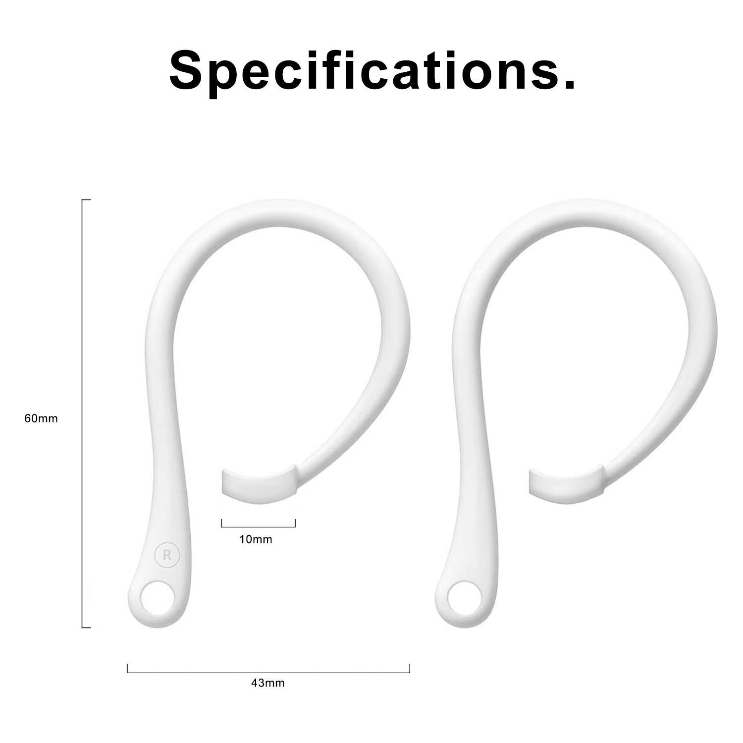 1 Pairs Anti-lost Earhooks For - огляд і ціна Headphone Parts