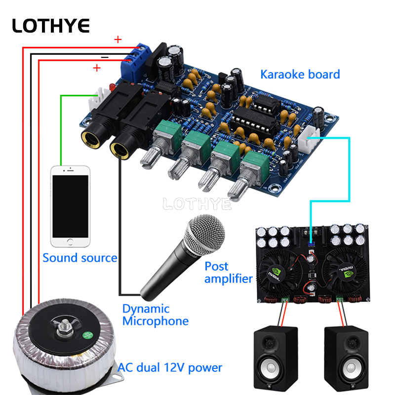 PT2399 Microphone Amplifier Bo - огляд і ціна Volume Control Board