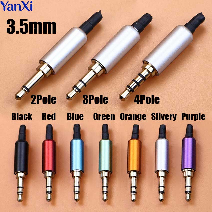1pcs 3.5mm Mono Stereo Headpho - огляд і ціна Audio Jumper Wire