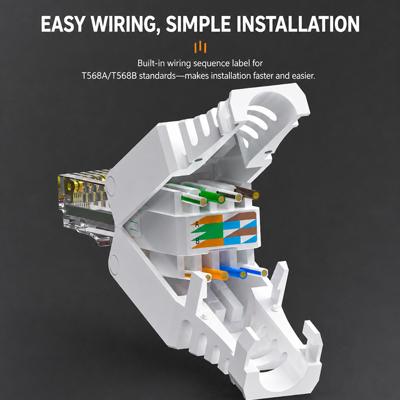 Gigabit Tool Free RJ45 CAT6 Co - огляд і ціна Rj45 Jack
