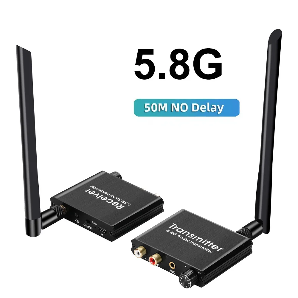 50m 2.4GHz Transmitter Receive - огляд і ціна Audio Cable Rca