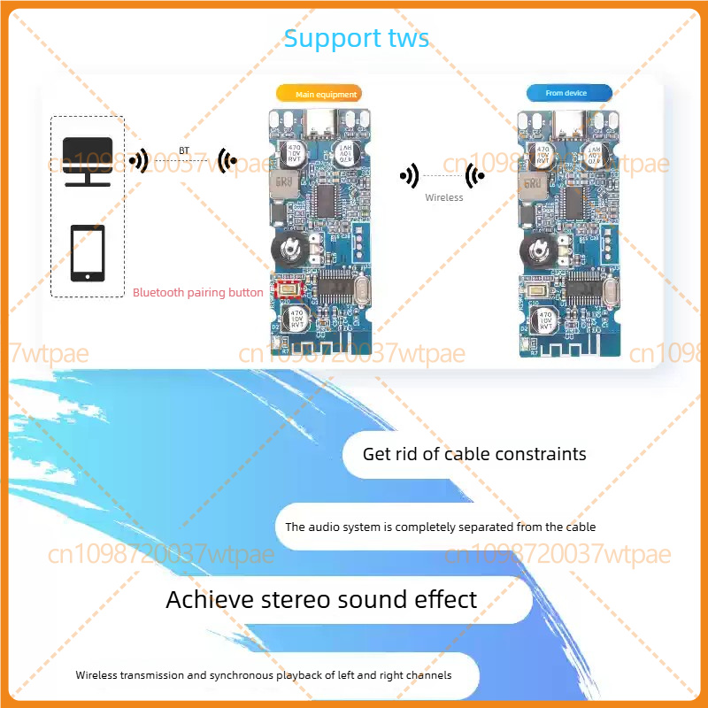 2pcs For BDM0 Bluetooth 5.0 Am - огляд і ціна Volume Control Board