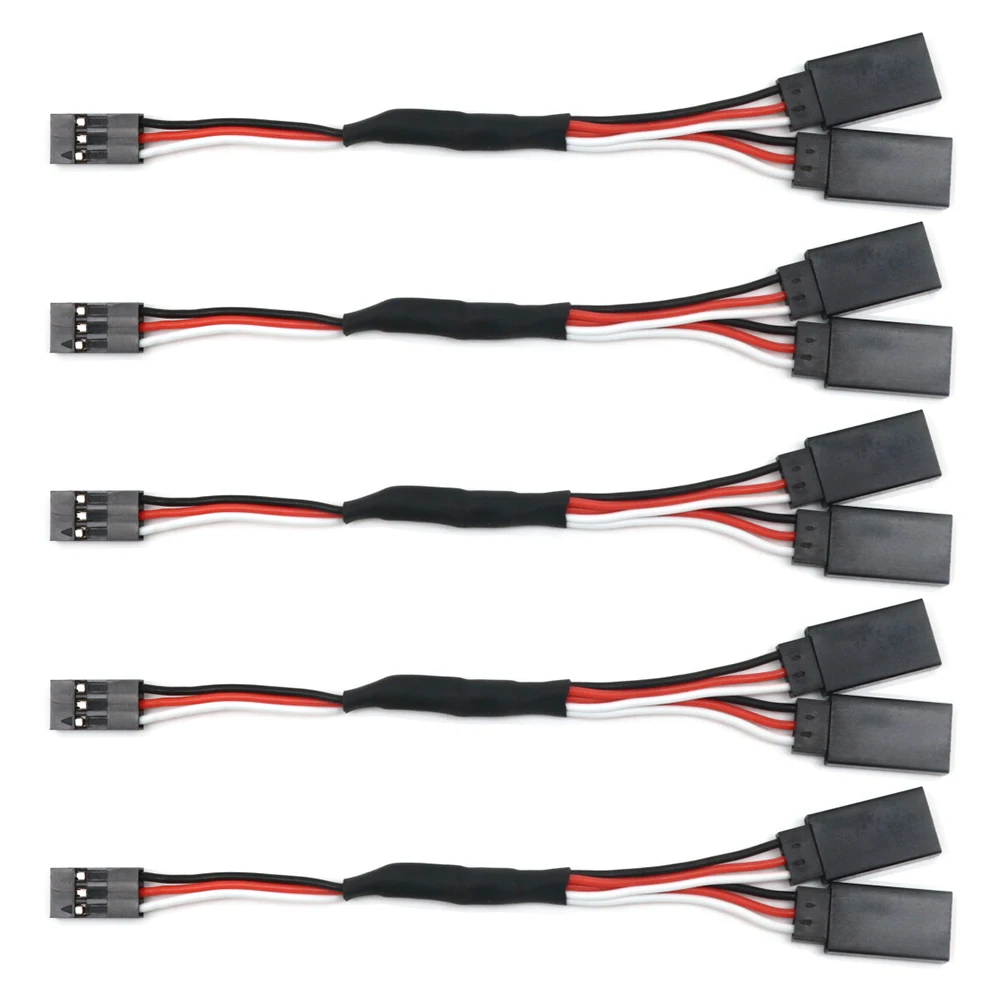 5pcs_100/150/200/300/500mm RC  - огляд і ціна Rca Cable