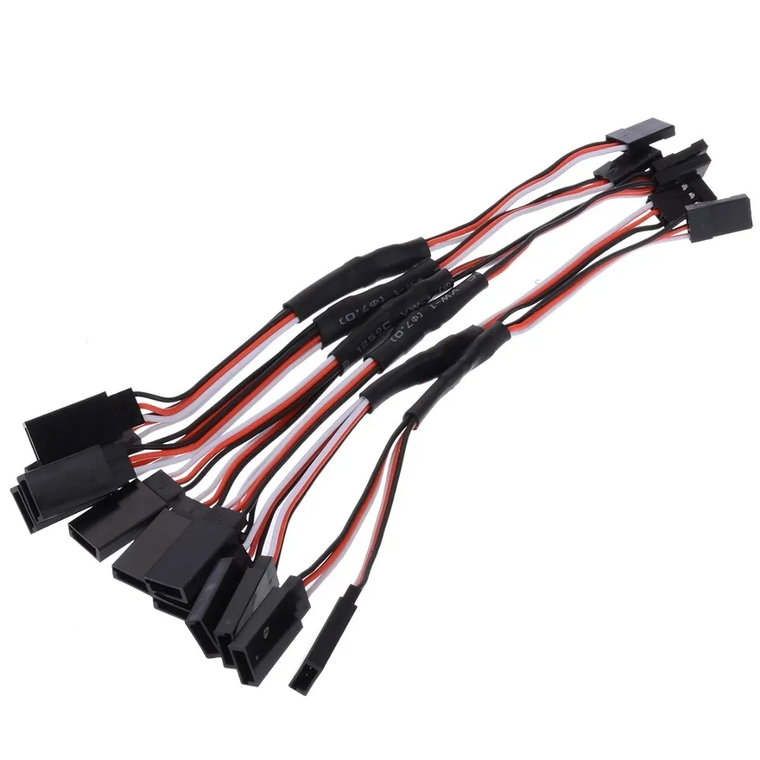 5pcs_100/150/200/300/500mm RC  - огляд і ціна Rca Cable